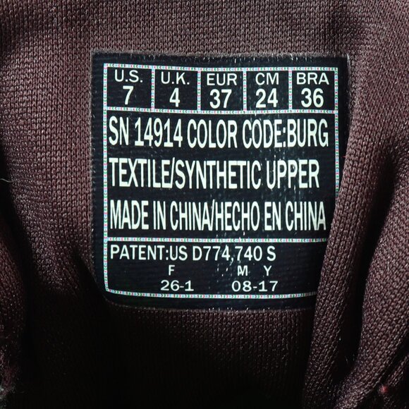 Skechers Women's GoWalk 4 Walking Shoe GOGA Max Insoles Burgundy Comfort Sneaker - Picture 8 of 8